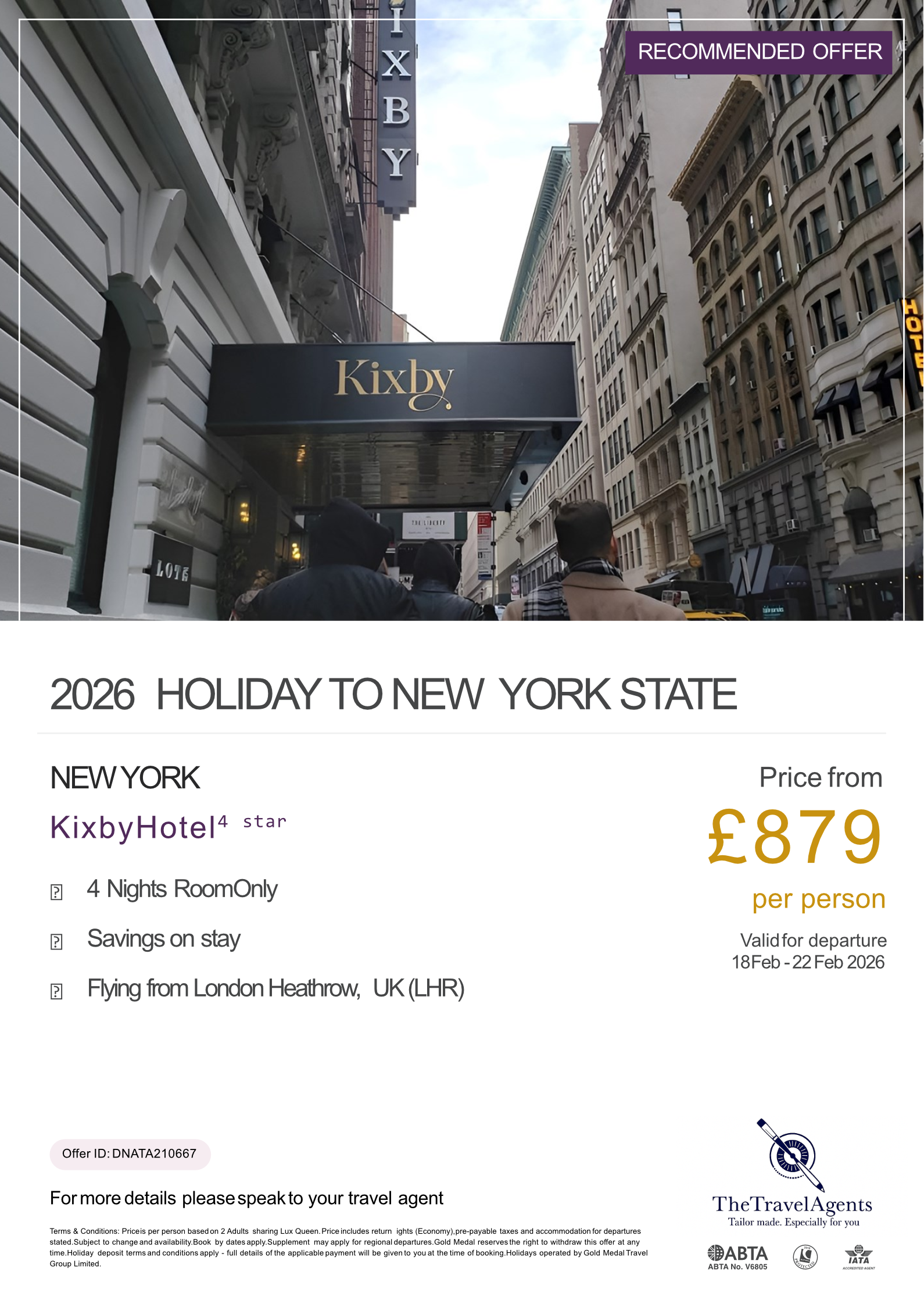 Winter shopping in New York City